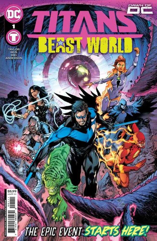 DC Comics COMIC BOOKS Titans Beast World #1 (Of 6) Cover A Ivan Reis & Danny Miki