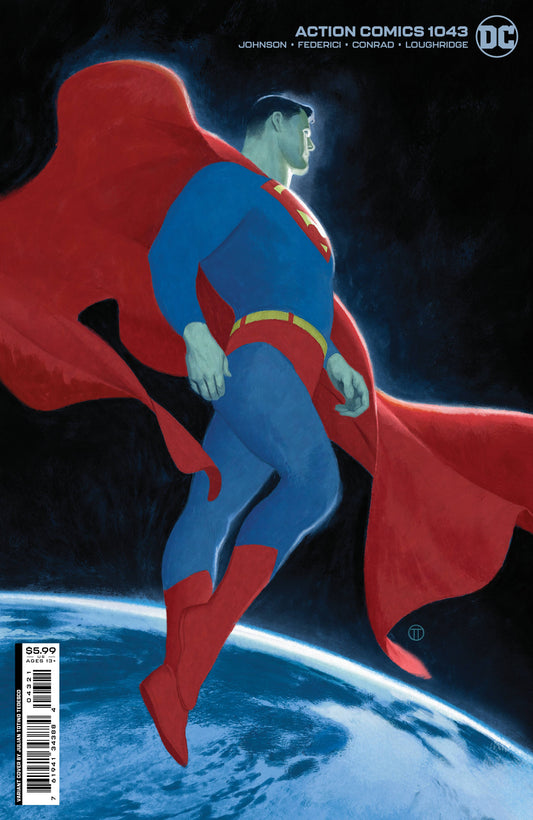 DC COMICS COMIC BOOKS VF/NM ACTION COMICS #1043 CVR B TEDESCO CARD STOCK VARIANT
