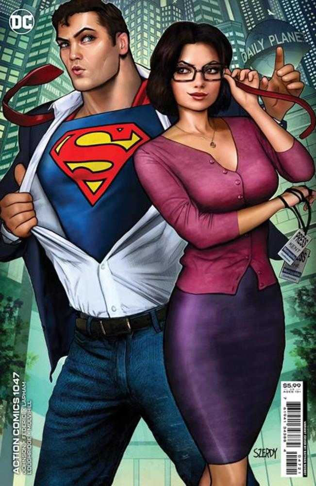 DC Comics COMIC BOOKS VF/NM Action Comics #1047 Cover B Nathan Szerdy Card Stock Variant