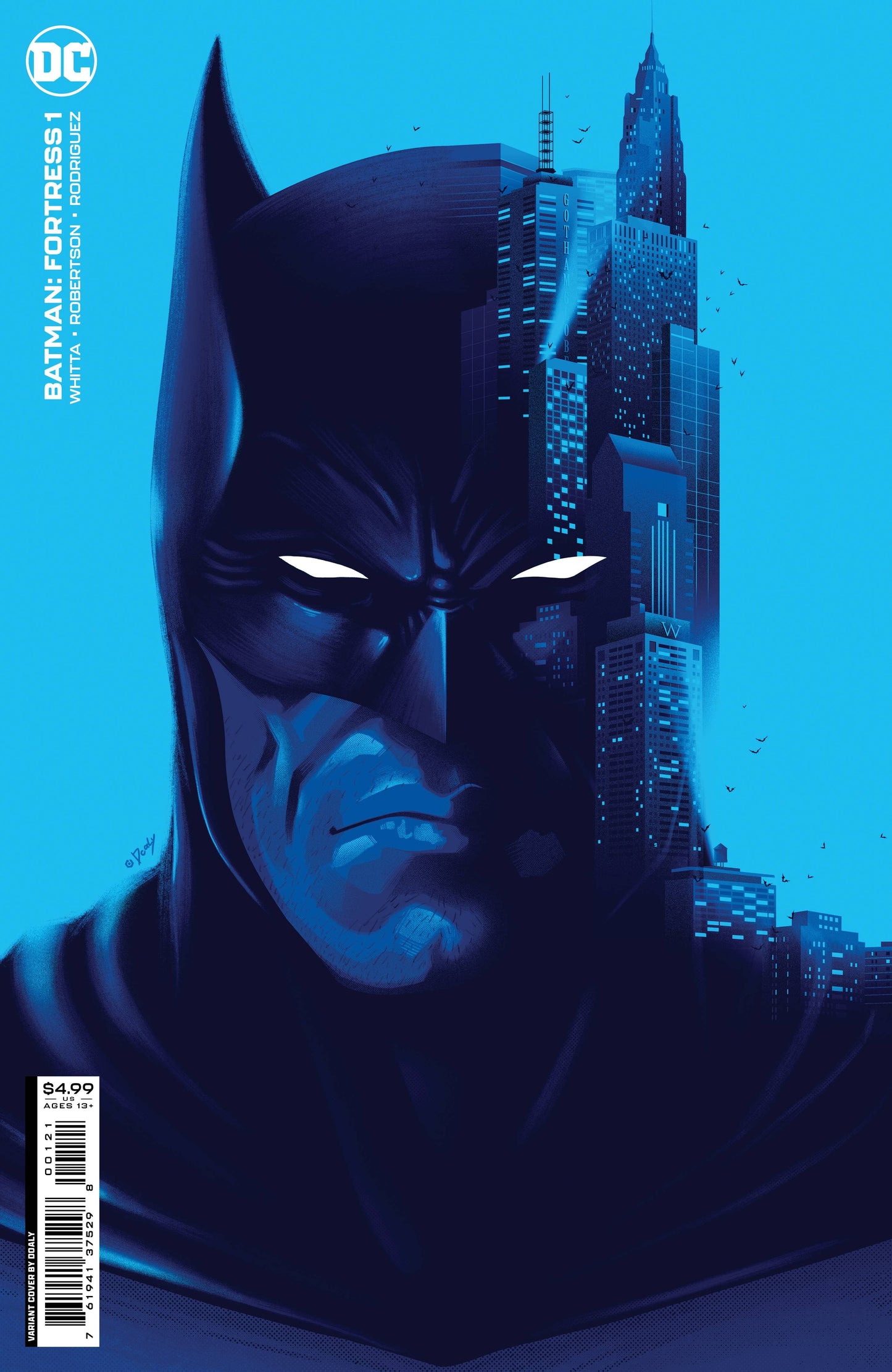 DC COMICS COMIC BOOKS VF/NM BATMAN FORTRESS #1 CVR B DOALY CARD STOCK VARIANT (MR)