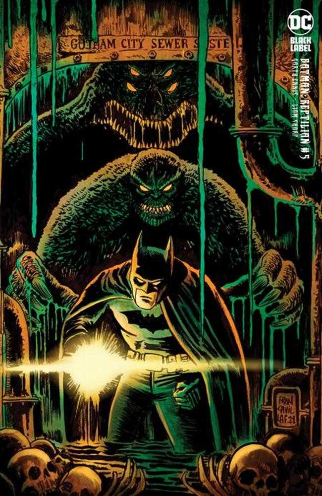 DC Comics COMIC BOOKS VF/NM Batman Reptilian #5 (Of 6) Cover C 1 in 25 Francesco Francavilla Variant (Mature)