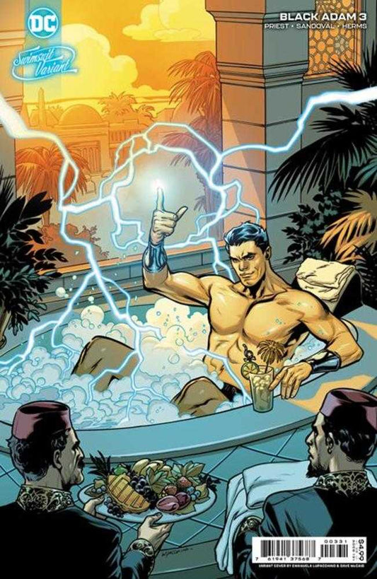 DC Comics COMIC BOOKS VF/NM Black Adam #3 Cover D Emanuela Lupacchino Swimsuit Card Stock Variant