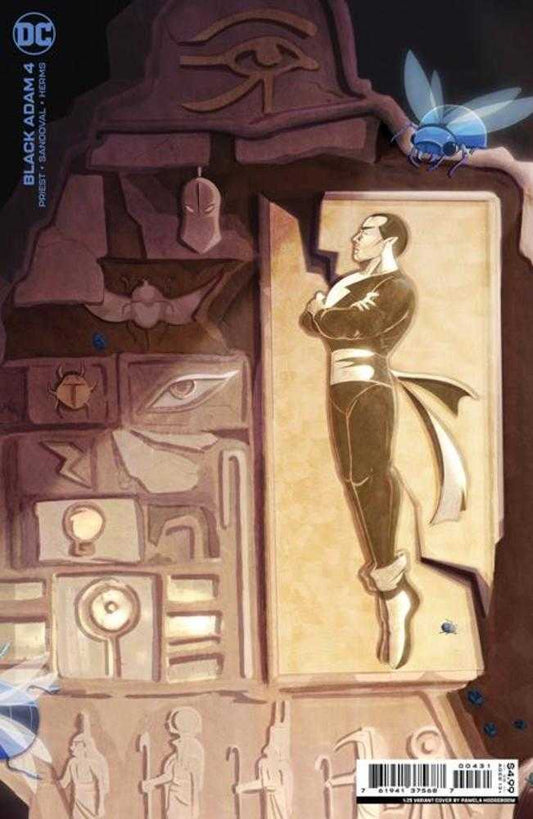 DC Comics COMIC BOOKS VF/NM Black Adam #4 Cover D 1 in 25 Pamela Hoogeboom Punk Rock Tablet Card Stock Variant