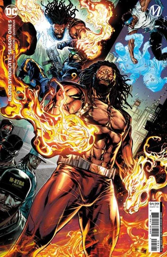 DC Comics COMIC BOOKS VF/NM Blood Syndicate Season One #5 (Of 6) Cover B Caanan White Card Stock Variant