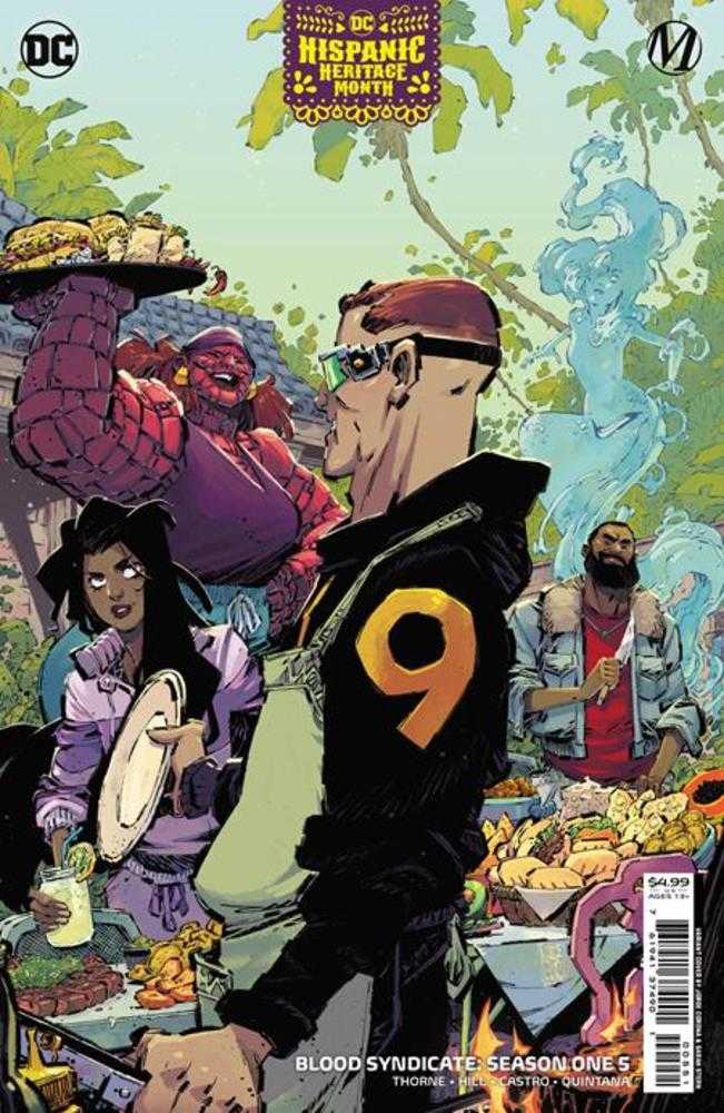 DC Comics COMIC BOOKS VF/NM Blood Syndicate Season One #5 (Of 6) Cover C Jorge Corona Hispanic Heritage Month Card Stock Variant