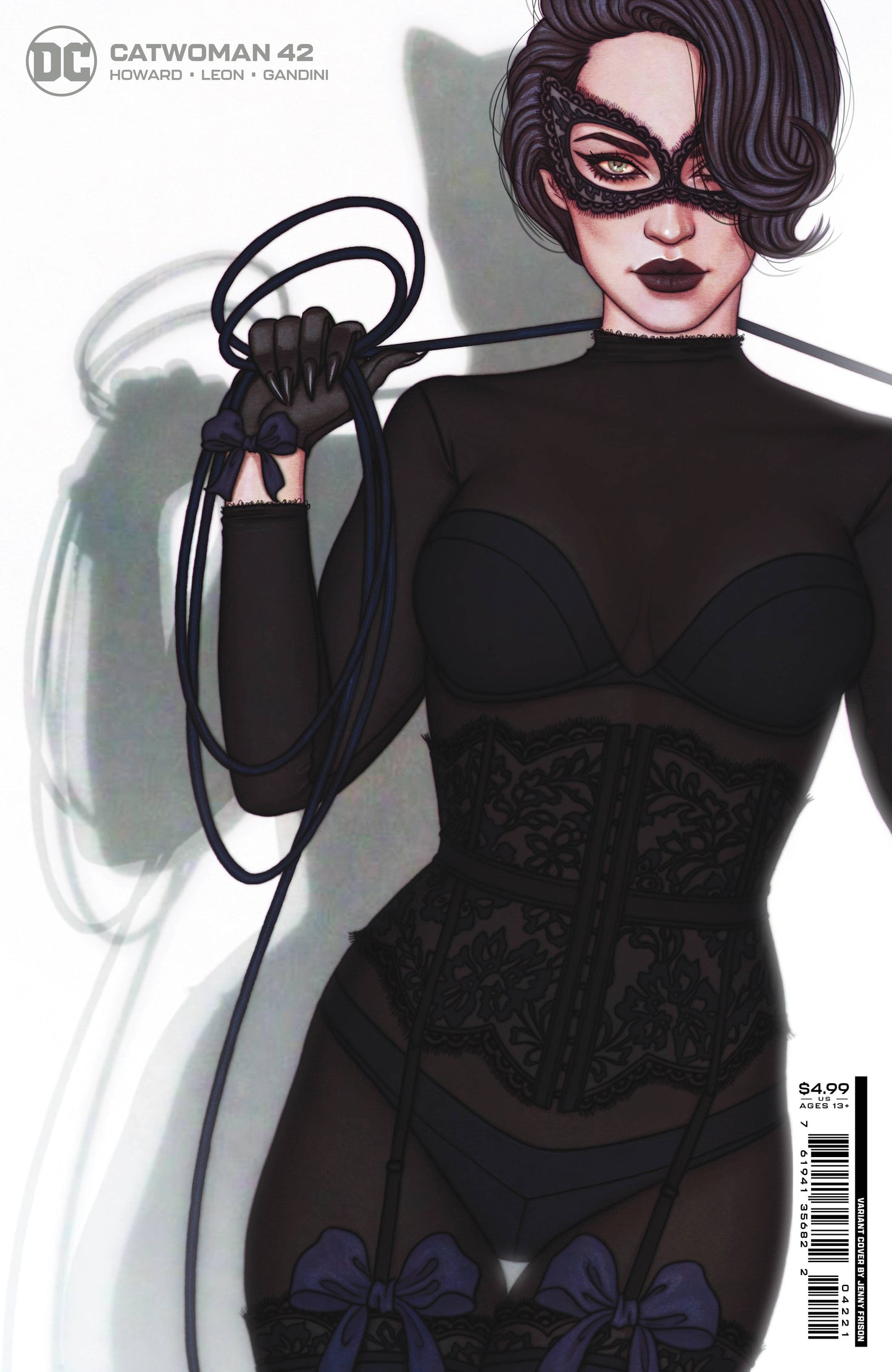 DC COMICS COMIC BOOKS VF/NM CATWOMAN #42 CVR B FRISSON CARD STOCK VARIANT