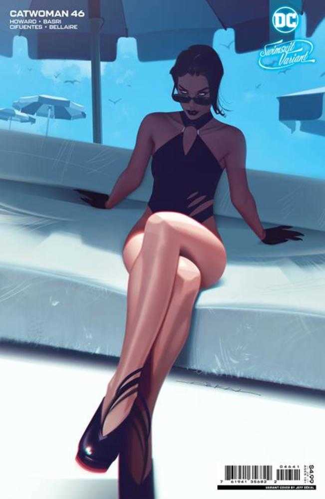 DC Comics COMIC BOOKS VF/NM Catwoman #46 Cover C Jeff Dekal Swimsuit Card Stock Variant