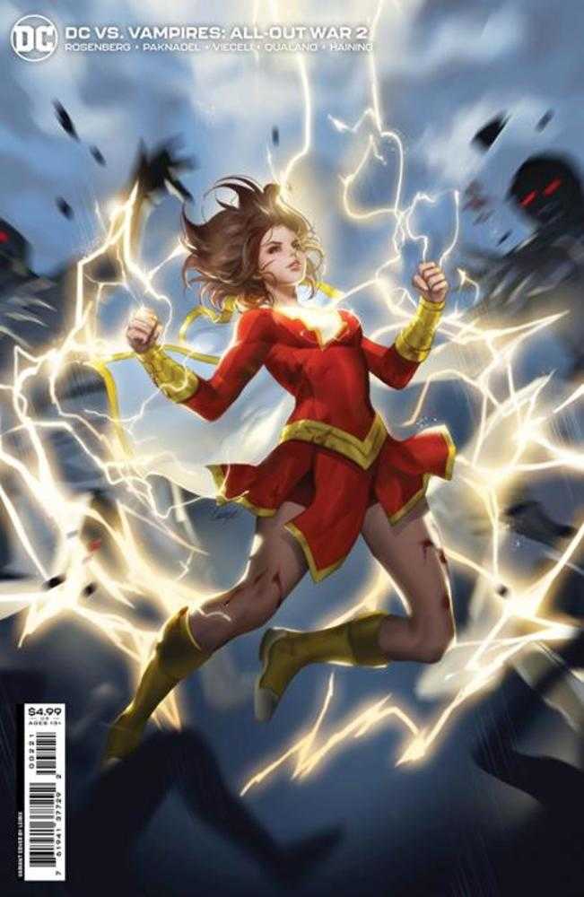 DC Comics COMIC BOOKS VF/NM DC vs Vampires All-Out War #2 (Of 6) Cover B Lesley Leirix Li Card Stock Variant