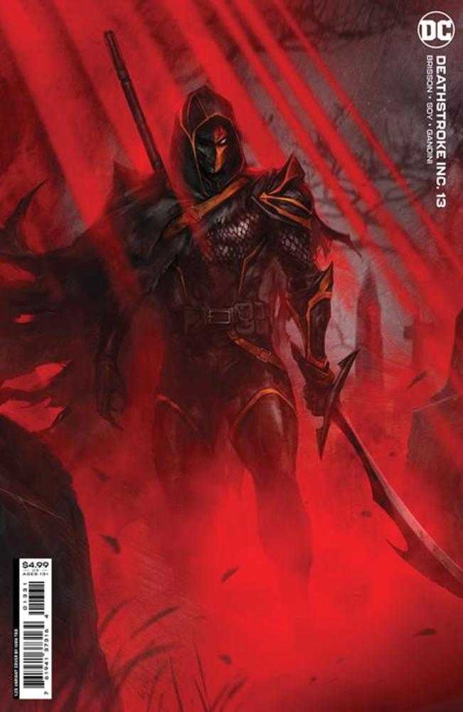 DC Comics COMIC BOOKS VF/NM Deathstroke Inc #13 Cover C 1 in 25 Ivan Tao Card Stock Variant