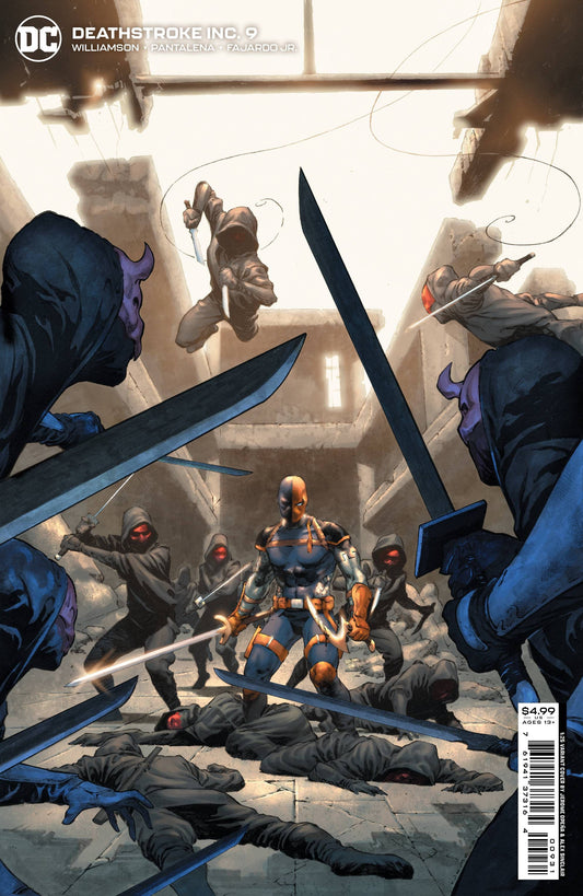 DC COMICS COMIC BOOKS VF/NM DEATHSTROKE INC #9 CVR C 1:25 OPENA CARD STOCK VARIANT