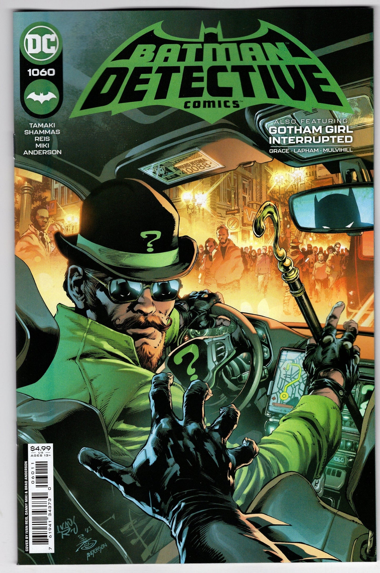 DC COMICS COMIC BOOKS VF/NM DETECTIVE COMICS #1060 CVR A REIS & MIKI