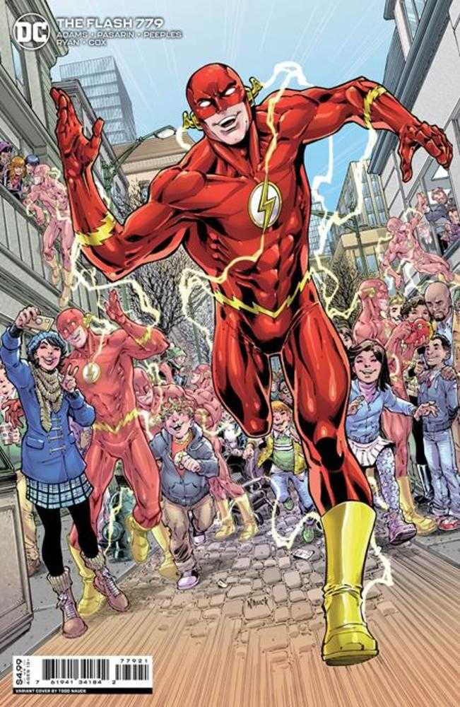DC Comics COMIC BOOKS VF/NM Flash #779 Cover B Todd Nauck Card Stock Variant
