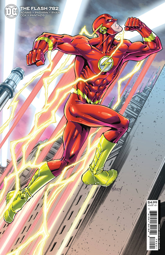 DC COMICS COMIC BOOKS VF/NM FLASH #782 CVR B NAUCK CARD STOCK VARIANT