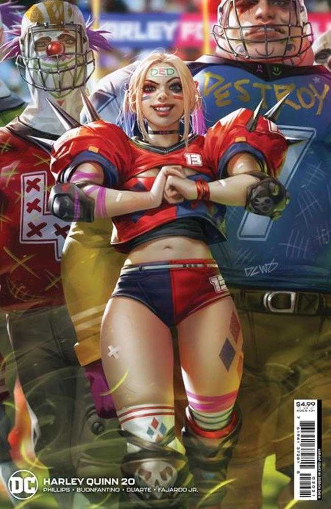 DC Comics COMIC BOOKS VF/NM Harley Quinn #20 Cover B Derrick Chew Card Stock Variant