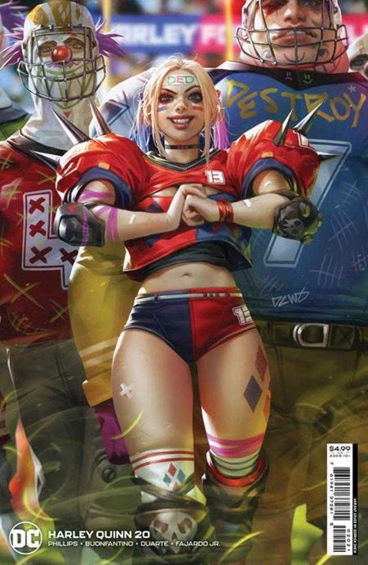 DC Comics COMIC BOOKS VF/NM Harley Quinn #20 Cover B Derrick Chew Card Stock Variant