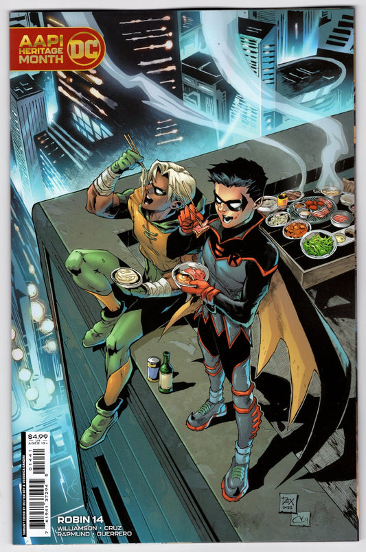 DC COMICS COMIC BOOKS VF/NM ROBIN #14 CVR C SOY AAPI CARD STOCK VARIANT