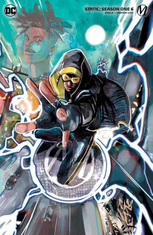 DC Comics COMIC BOOKS VF/NM Static Season One #6 (Of 6) Cover B Nikolas Draper-Ivey Card Stock Variant
