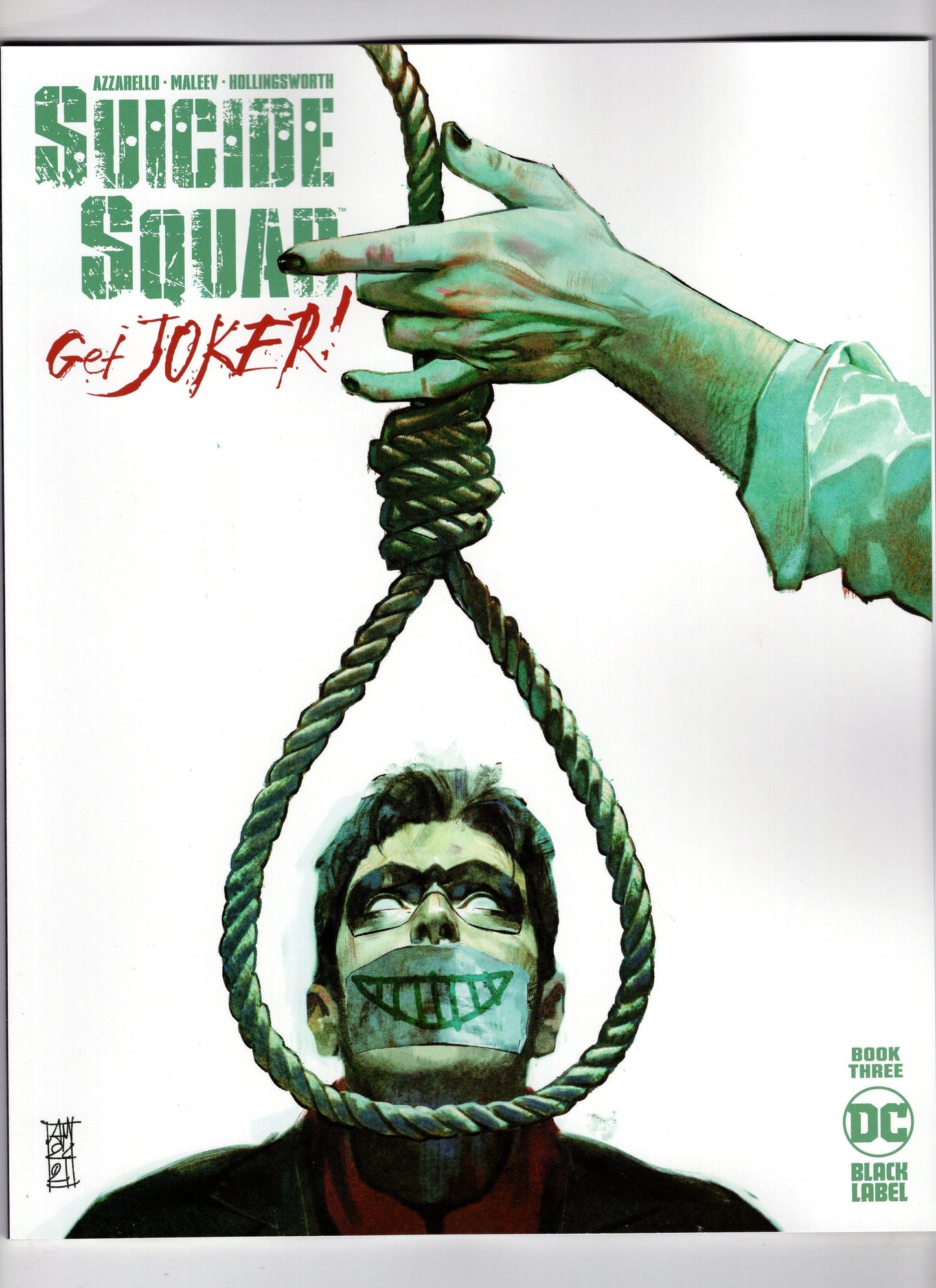 DC COMICS COMIC BOOKS VF/NM SUICIDE SQUAD GET JOKER #3 (OF 3) CVR A ALEX MALEEV (MR)