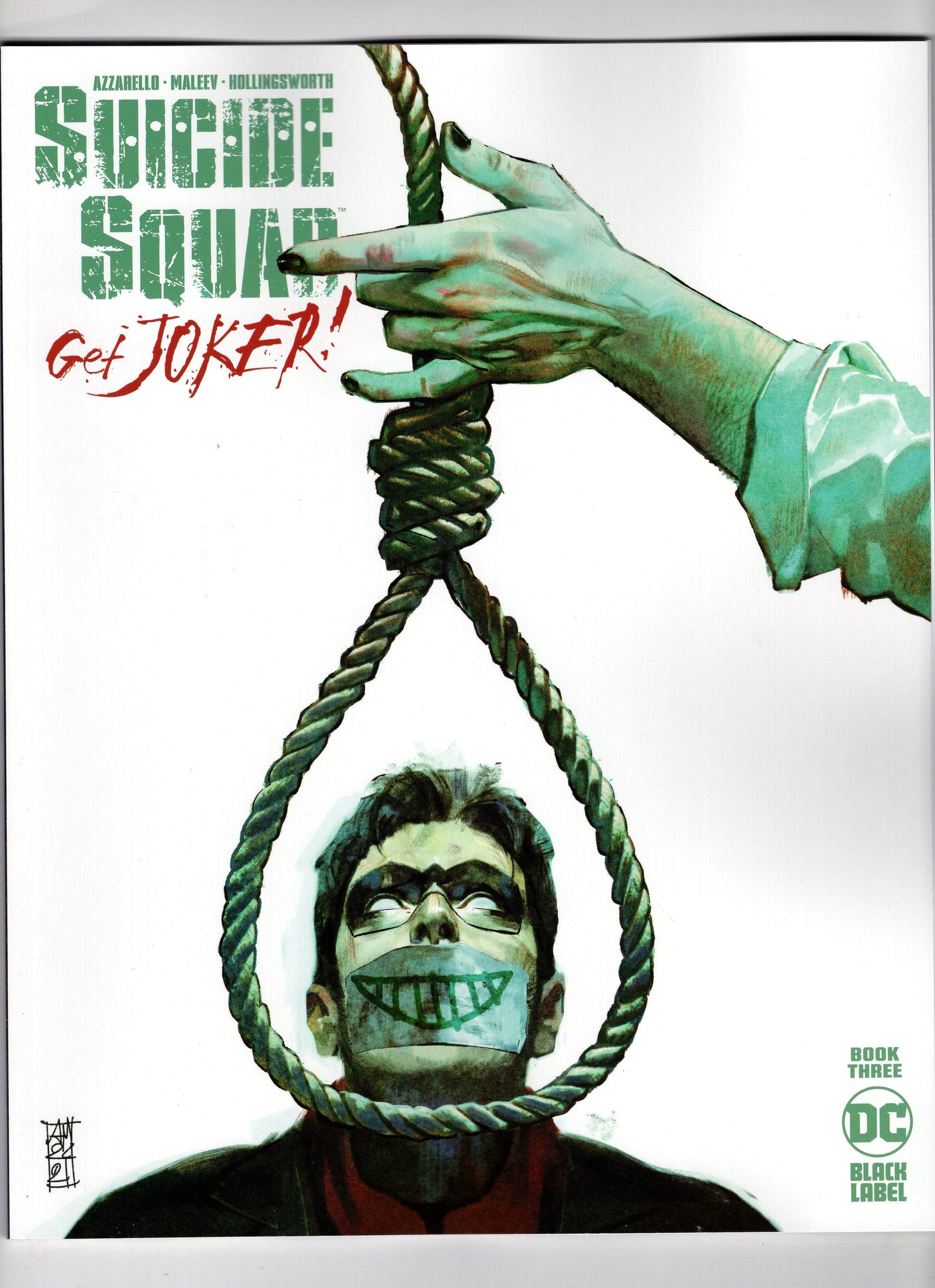 DC COMICS COMIC BOOKS VF/NM SUICIDE SQUAD GET JOKER #3 (OF 3) CVR A ALEX MALEEV (MR)