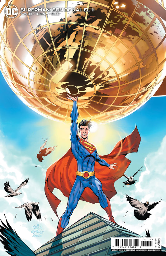 DC COMICS COMIC BOOKS VF/NM SUPERMAN SON OF KAL EL #11 CVR B CRUZ CARD STOCK VARIANT