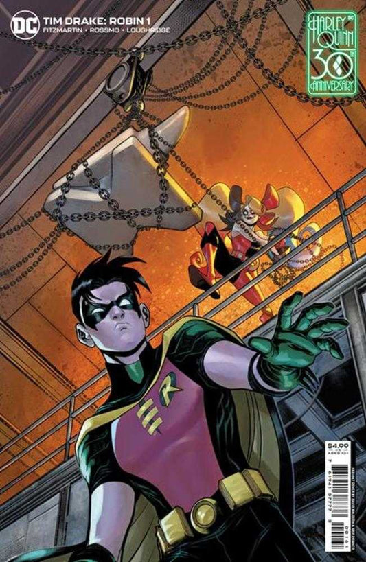DC Comics COMIC BOOKS VF/NM Tim Drake Robin #1 Cover C David Baldeon Harley Quinn 30th Anniversary Card Stock Variant