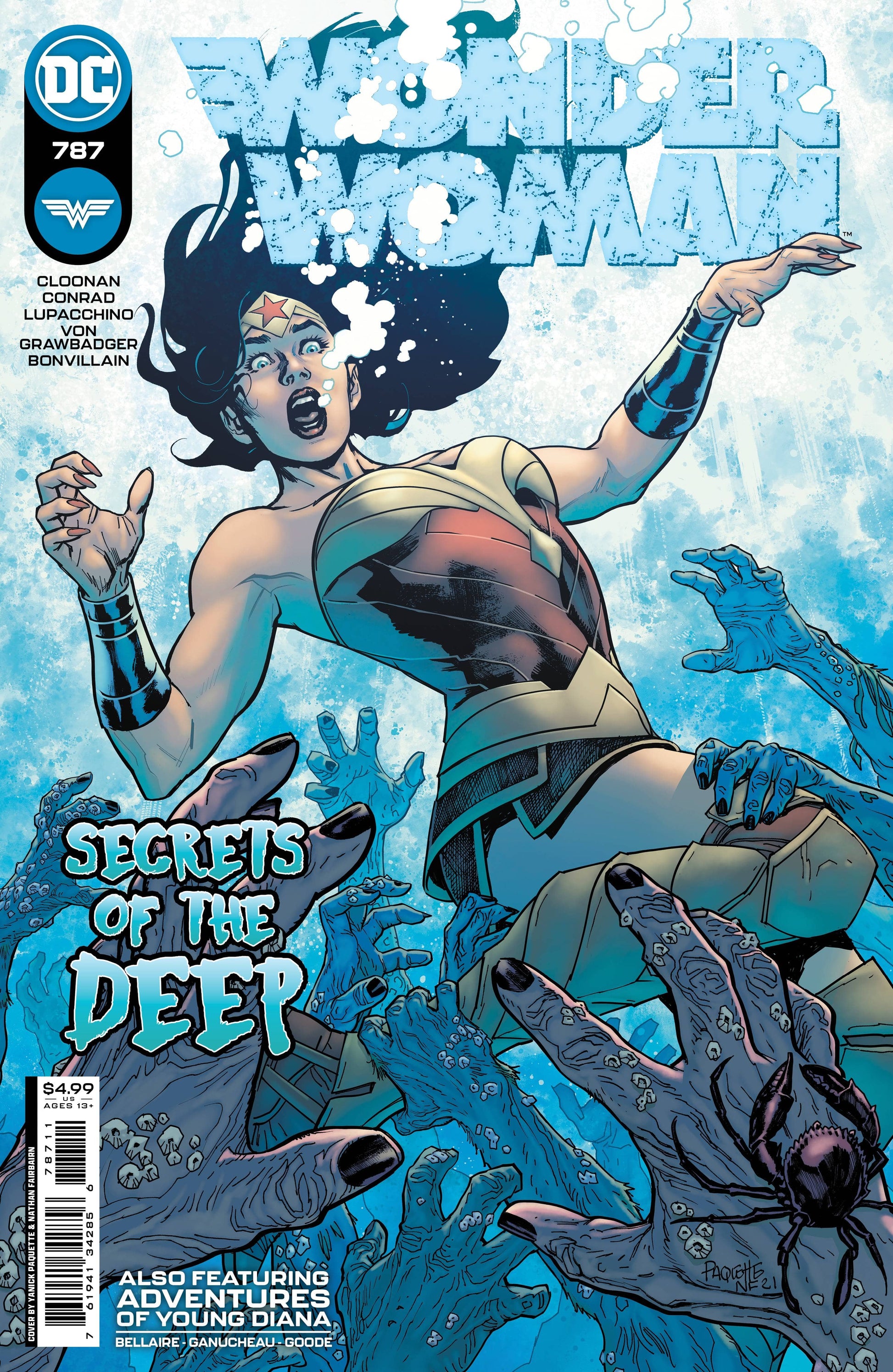 DC COMICS COMIC BOOKS VF/NM WONDER WOMAN #787 CVR A PAQUETTE