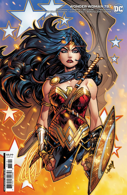 DC COMICS COMIC BOOKS VF/NM WONDER WOMAN #787 CVR B MEYERS CARD STOCK VARIANT
