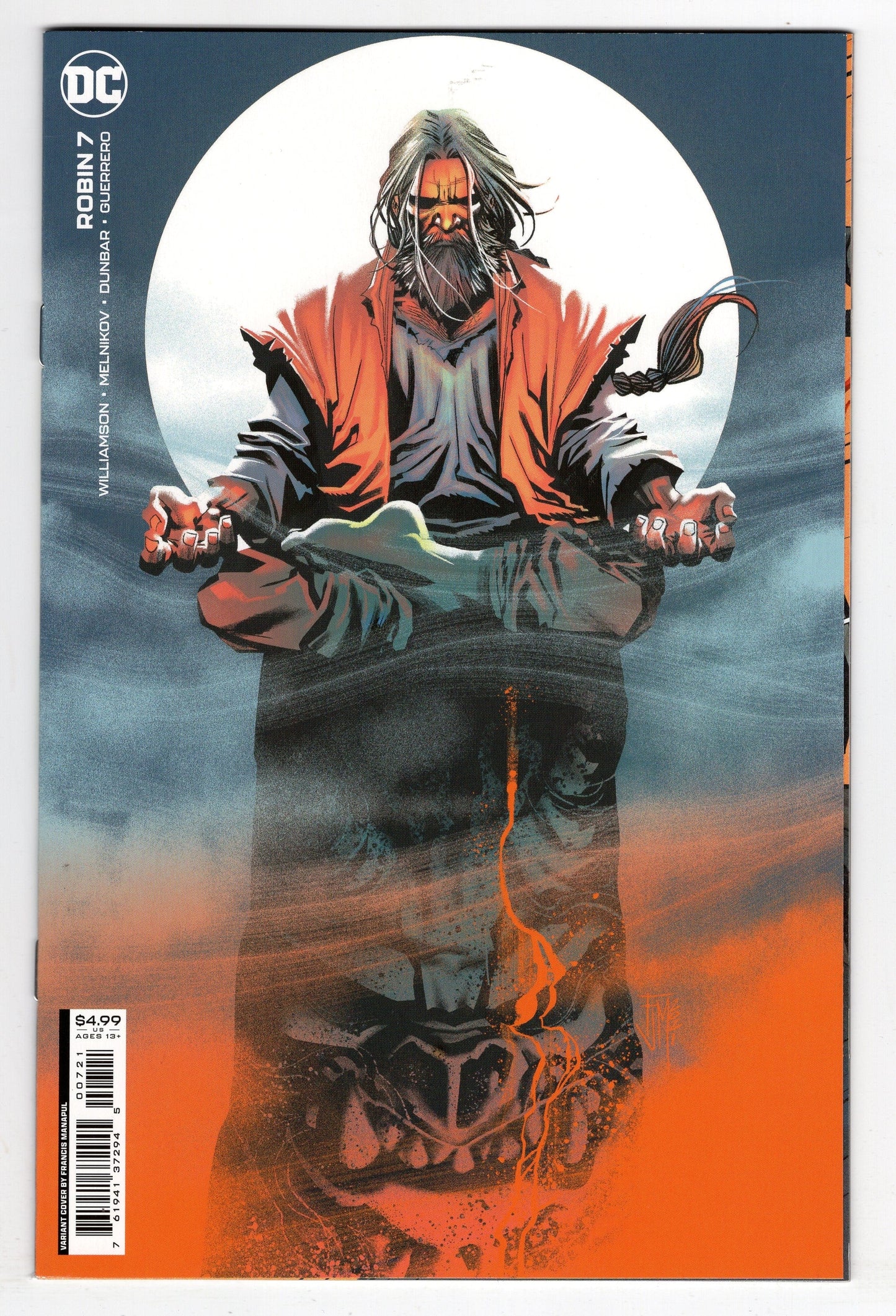 DC Comics COMIC BOOKS VF Robin #7 Cover B Francis Manapul Card Stock Variant