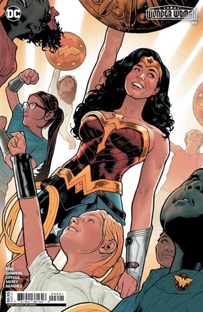 DC Comics COMIC BOOKS Wonder Woman #6 Cover B Jeff Spokes Card Stock Variant