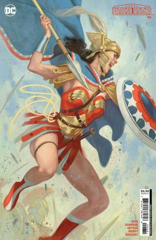 DC Comics COMIC BOOKS Wonder Woman #6 Cover C Julian Totino Tedesco Card Stock Variant