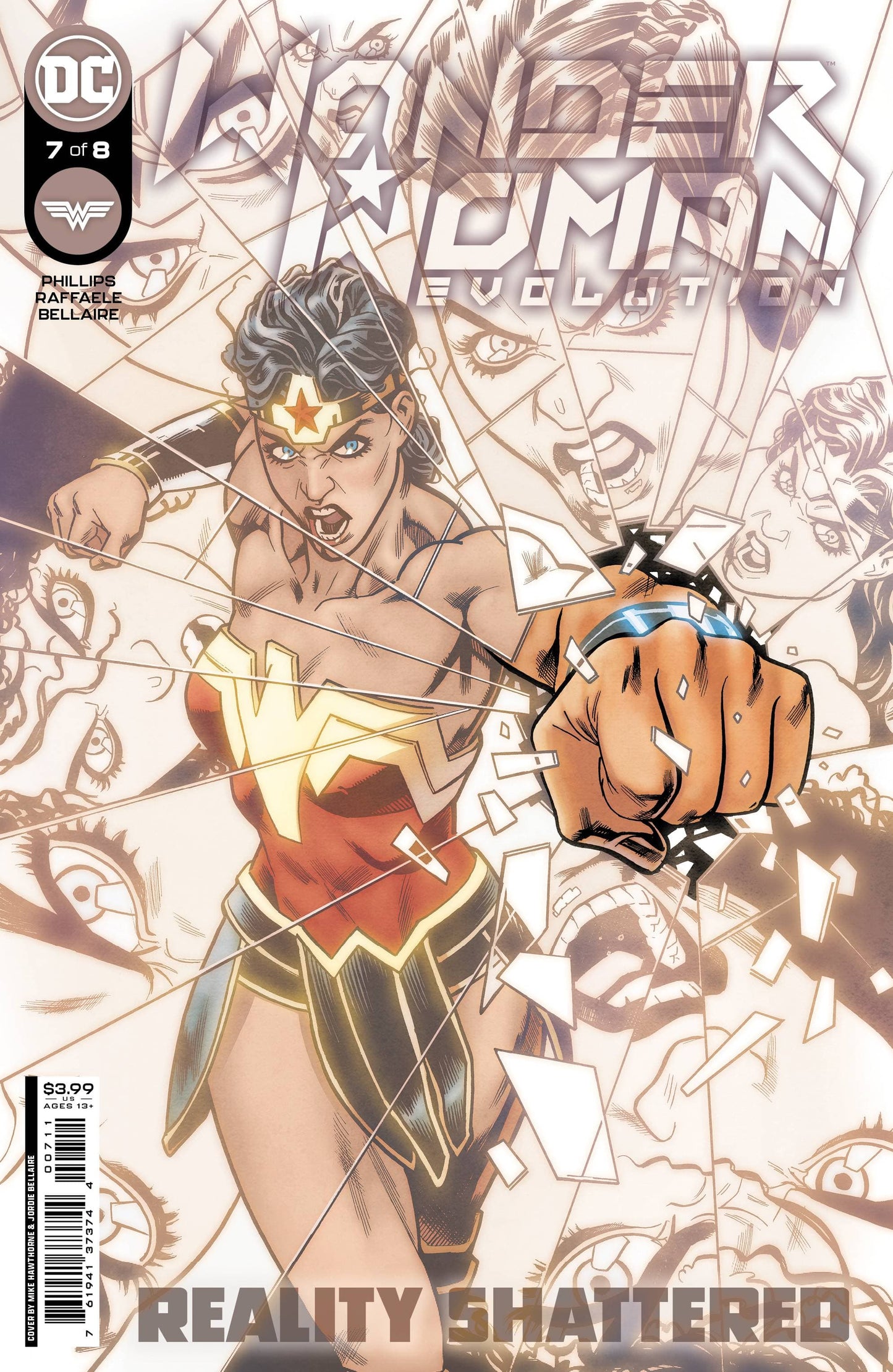 DC COMICS COMIC BOOKS WONDER WOMAN EVOLUTION #7 (OF 8) CVR A HAWTHORNE