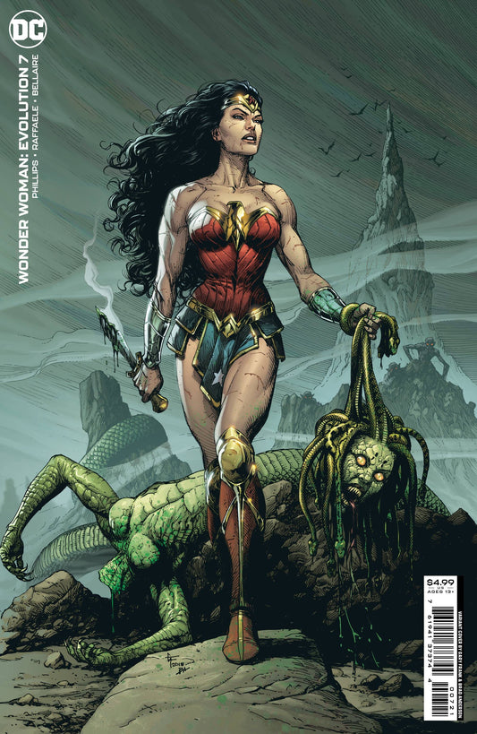 DC COMICS COMIC BOOKS WONDER WOMAN EVOLUTION #7 (OF 8) CVR B FRANK CARD STOCK VARIANT