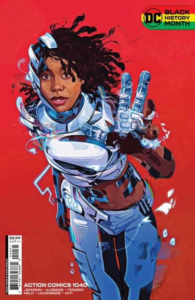 DC Comics Comics Action Comics #1040 Cover C Alexis Franklin Black History Month Card Stock Variant