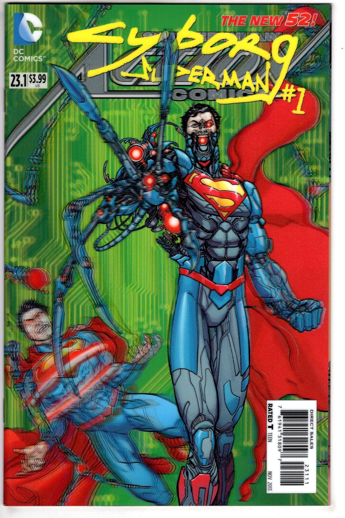 DC COMICS Comics ACTION COMICS #23.1 CYBORG SUPERMAN