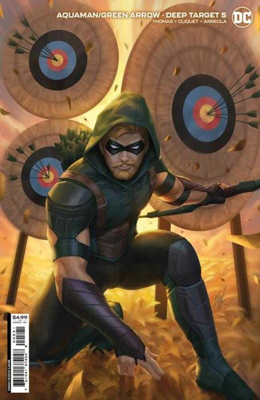 DC Comics Comics Aquaman Green Arrow Deep Target #5 (Of 7) Cover B Ejikure Card Stock Variant