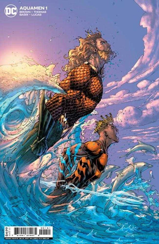 DC Comics Comics Aquamen #1 Cover F 1 in 25 Jim Lee & Scott Williams Card Stock Variant