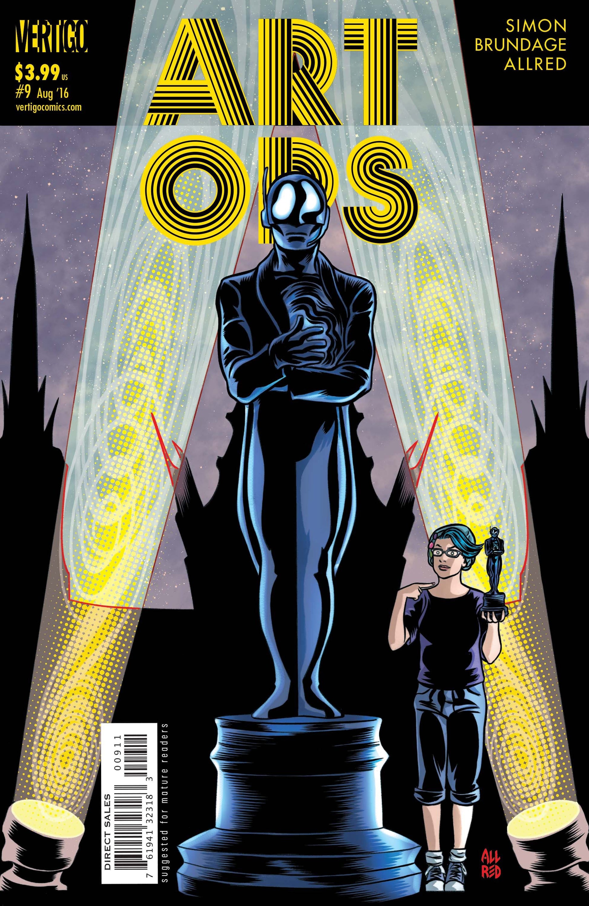 DC COMICS Comics ART OPS #9 (MR)