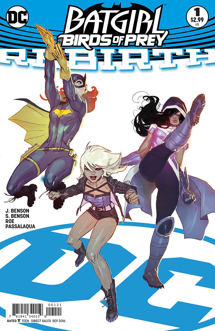 DC COMICS Comics BATGIRL AND THE BIRDS OF PREY REBIRTH #1 VAR ED