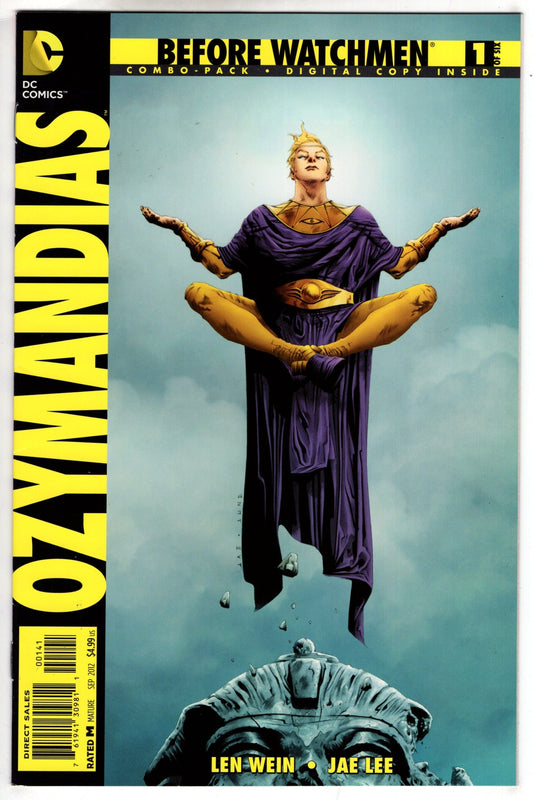 DC COMICS Comics BEFORE WATCHMEN OZYMANDIAS #1 (OF 6) COMBO PACK (MR)