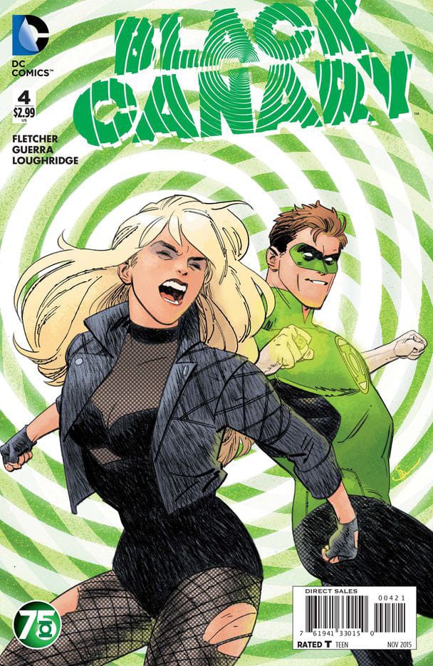 DC COMICS Comics BLACK CANARY #4 GREEN LANTERN 75 VAR ED