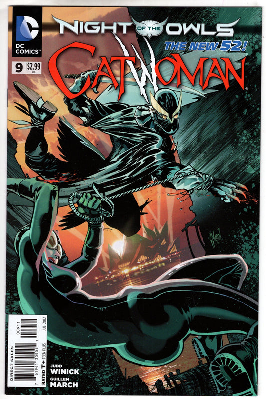 DC COMICS Comics CATWOMAN #9 (NIGHT OF THE OWLS)