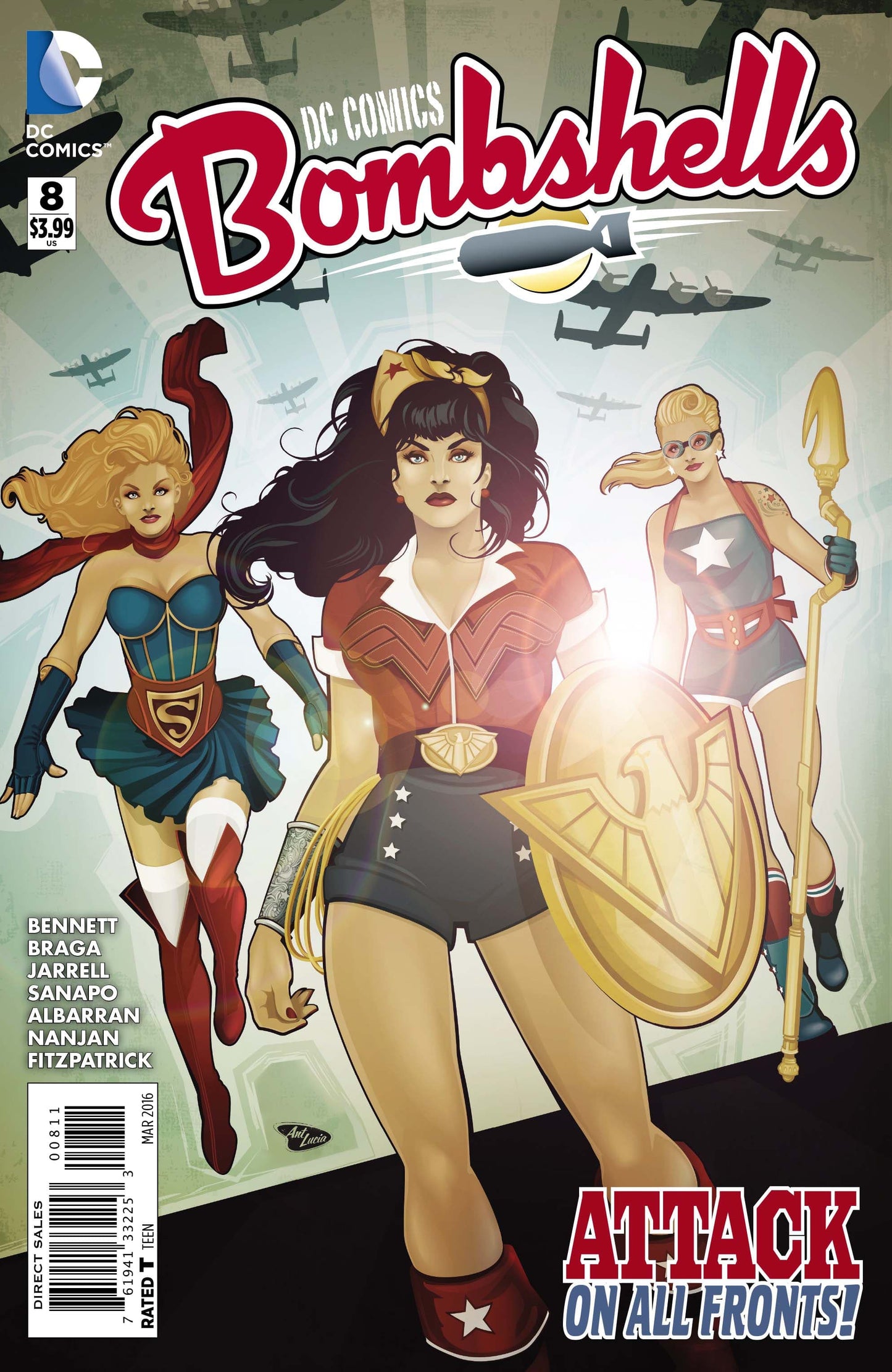 DC COMICS Comics DC COMICS BOMBSHELLS #8