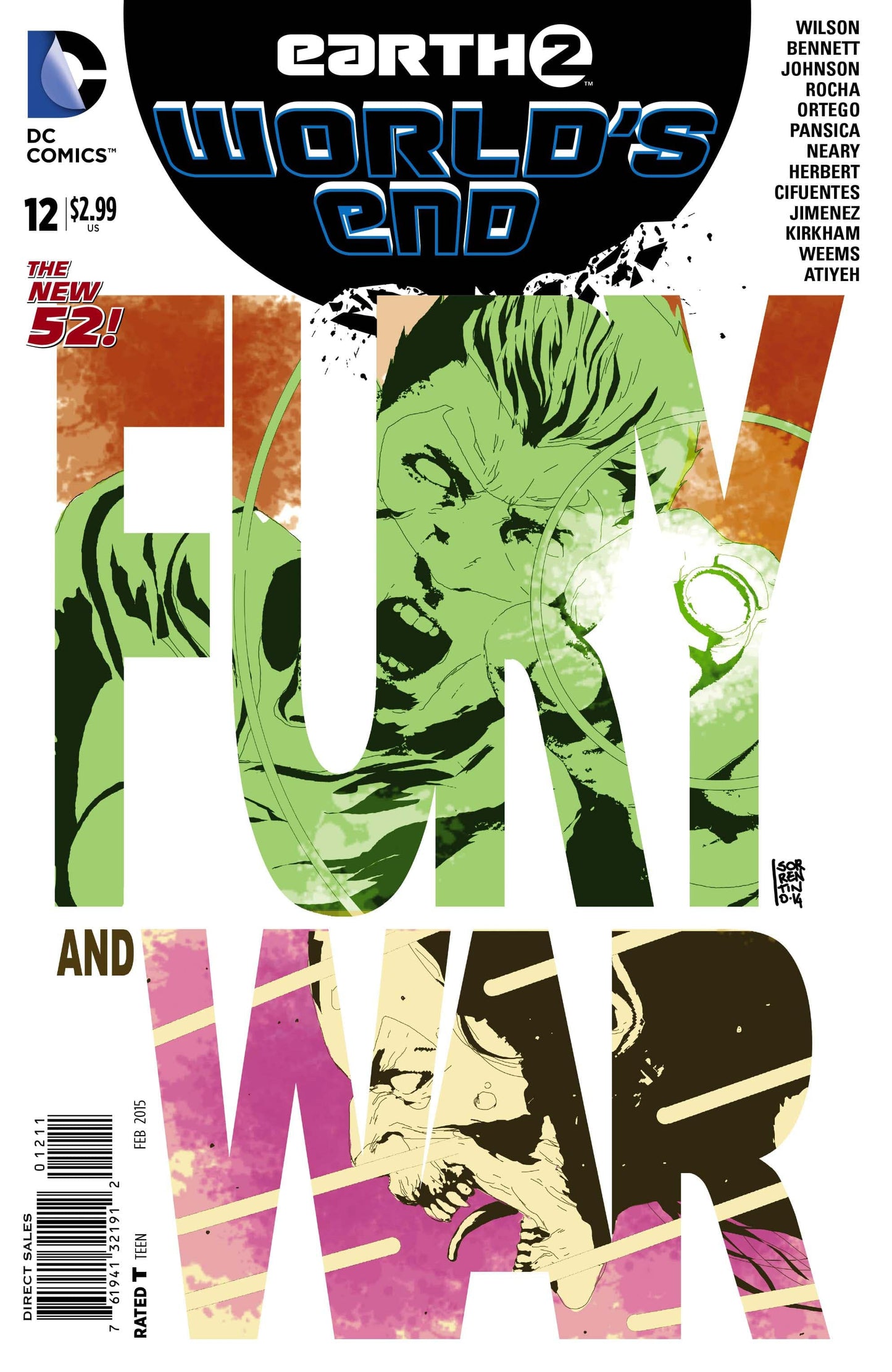 DC COMICS Comics EARTH 2 WORLDS END #12