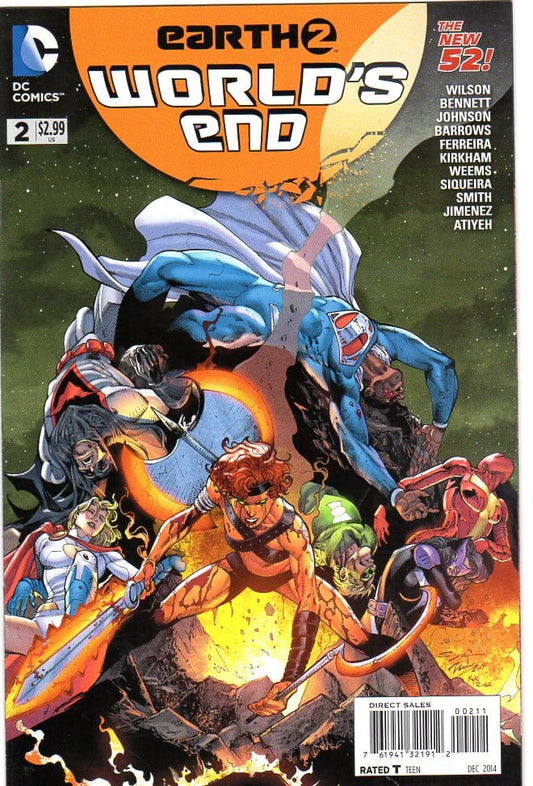 DC COMICS Comics EARTH 2 WORLDS END #2