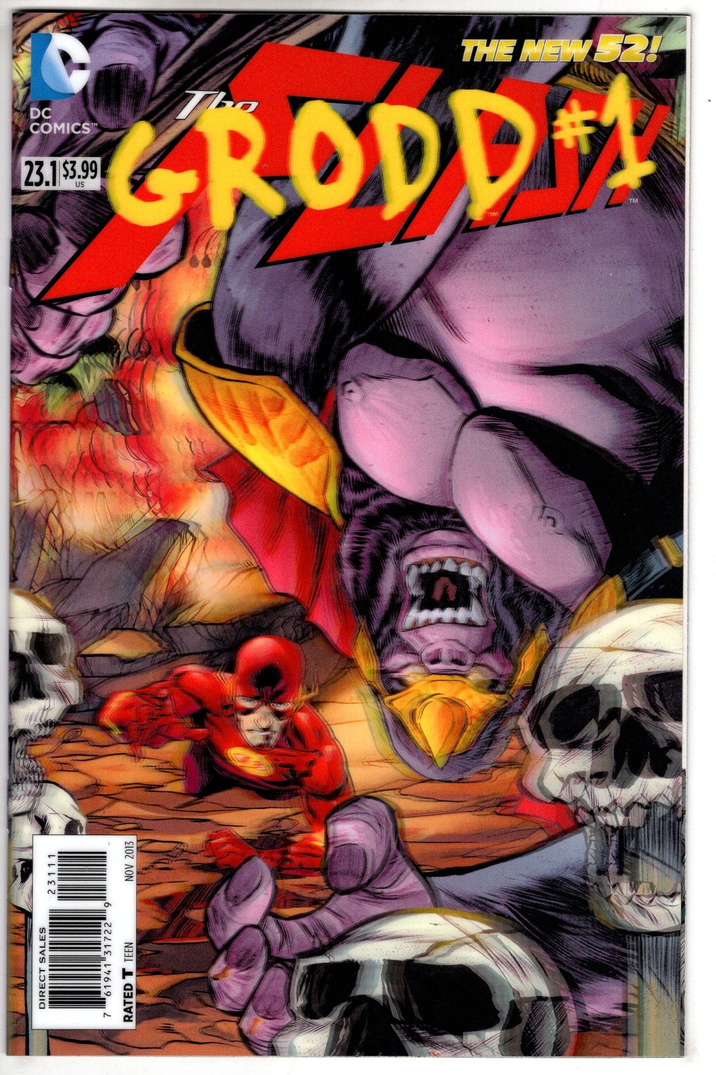 DC COMICS Comics FLASH #23.1 GRODD