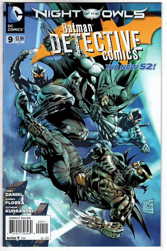 DC COMICS Comics FN/VF DETECTIVE COMICS #9 (NIGHT OF THE OWLS)