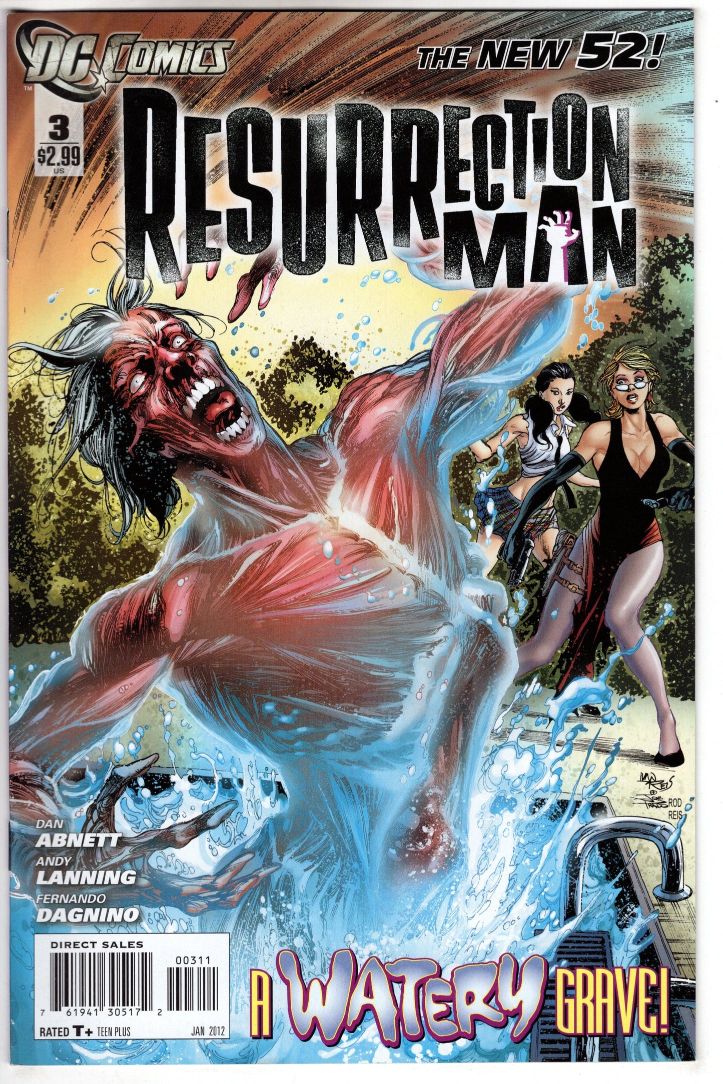 DC COMICS Comics FN/VF RESURRECTION MAN #3