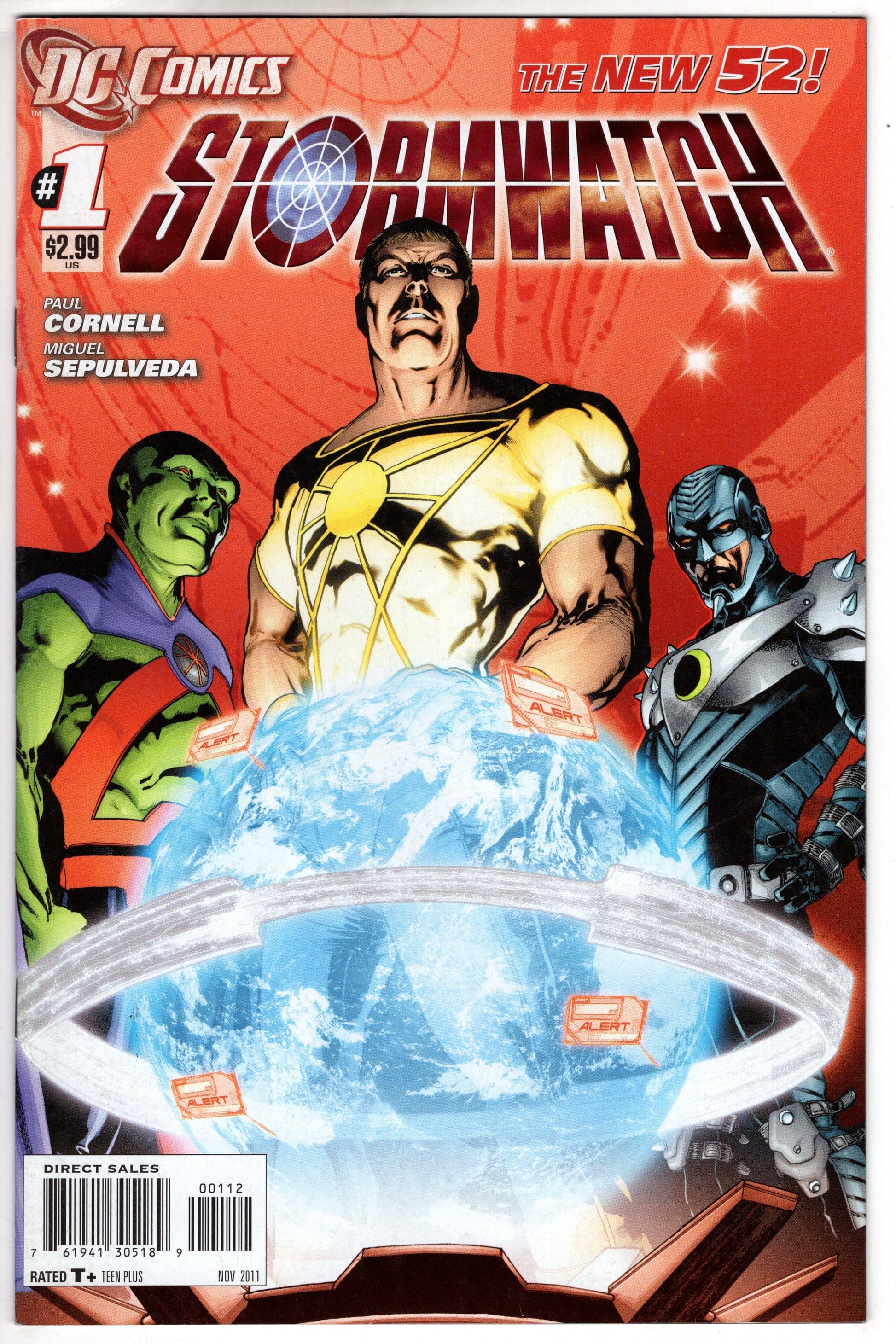 DC COMICS Comics FN/VF STORMWATCH #1 2ND PTG
