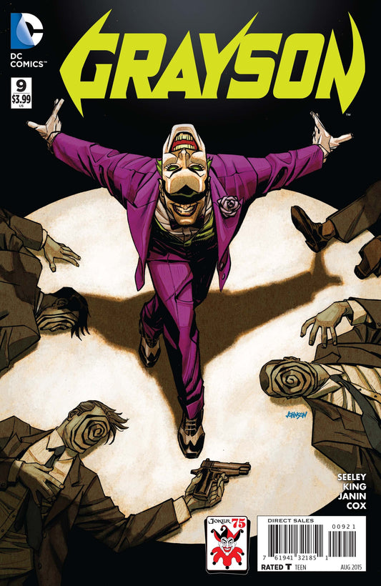 DC COMICS Comics GRAYSON #9 THE JOKER VAR ED