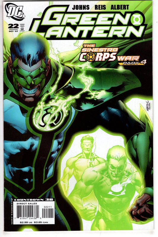 DC COMICS Comics GREEN LANTERN #22  (4TH SERIES)